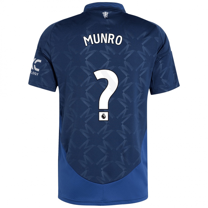 Kinderen Reece Munro #0 Indigo Uitshirt Uittenue 2024/25 T-Shirt België