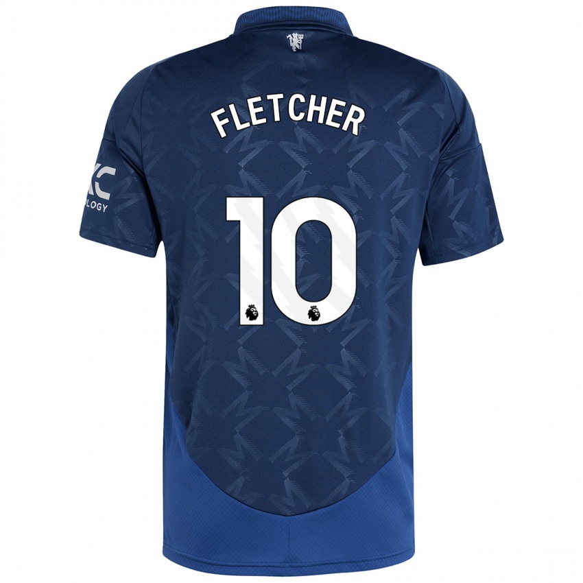 Kinderen Jack Fletcher #10 Indigo Uitshirt Uittenue 2024/25 T-Shirt België