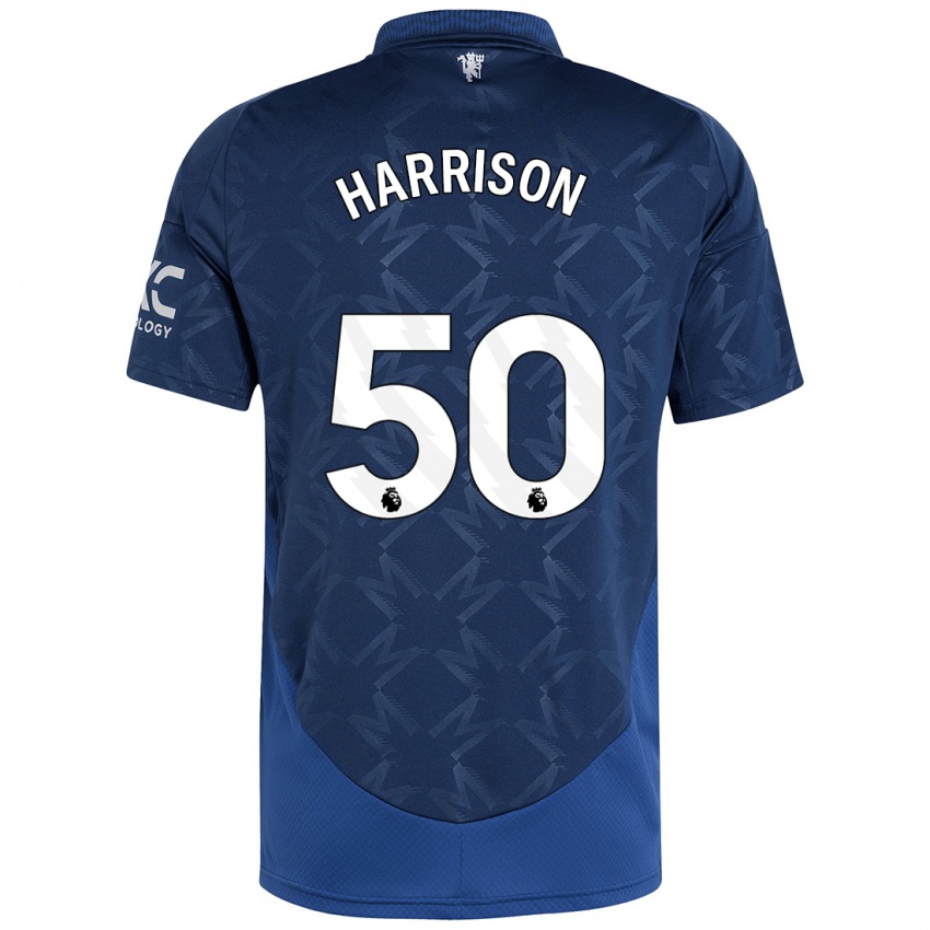 Kinderen Elyh Harrison #50 Indigo Uitshirt Uittenue 2024/25 T-Shirt België