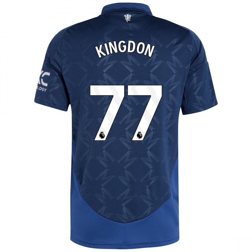 Kinderen Jack Kingdon #77 Indigo Uitshirt Uittenue 2024/25 T-Shirt België