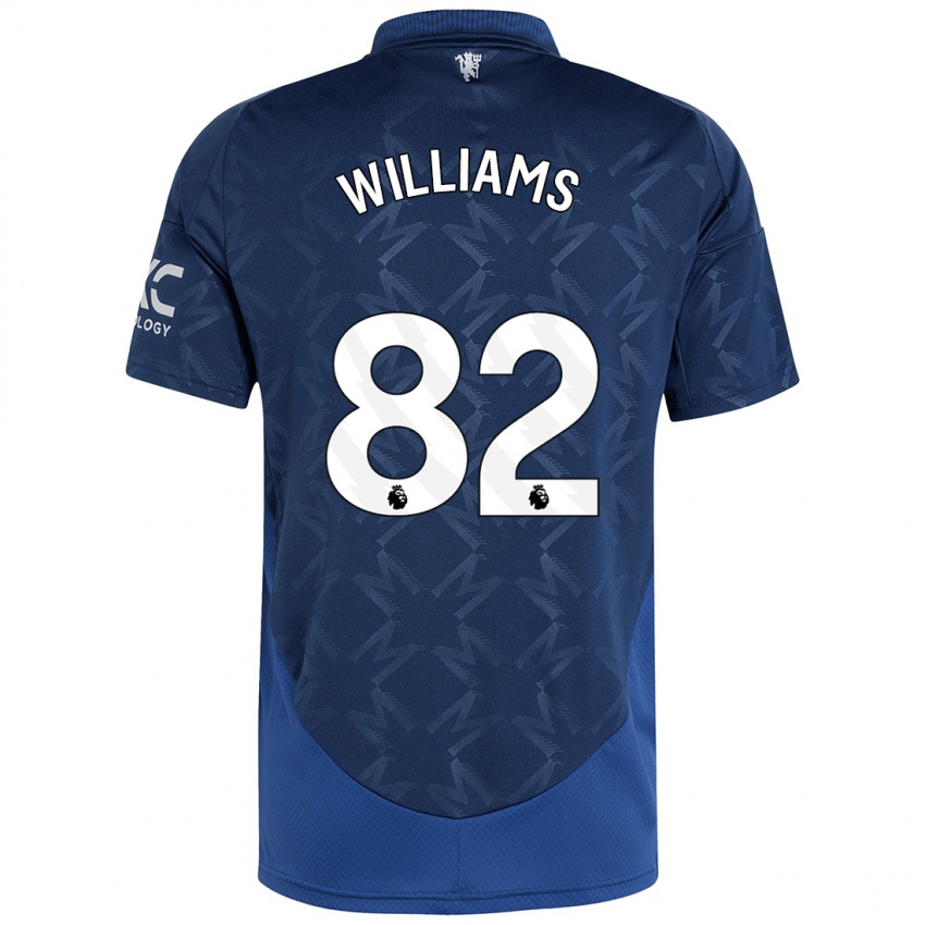 Kinderen Ethan Williams #82 Indigo Uitshirt Uittenue 2024/25 T-Shirt België