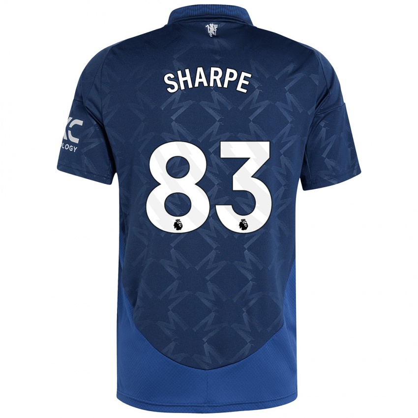 Kinderen Malachi Sharpe #83 Indigo Uitshirt Uittenue 2024/25 T-Shirt België