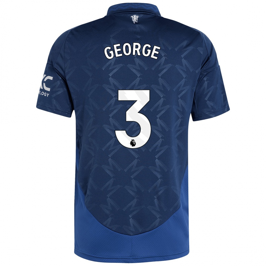 Kinderen Gabby George #3 Indigo Uitshirt Uittenue 2024/25 T-Shirt België