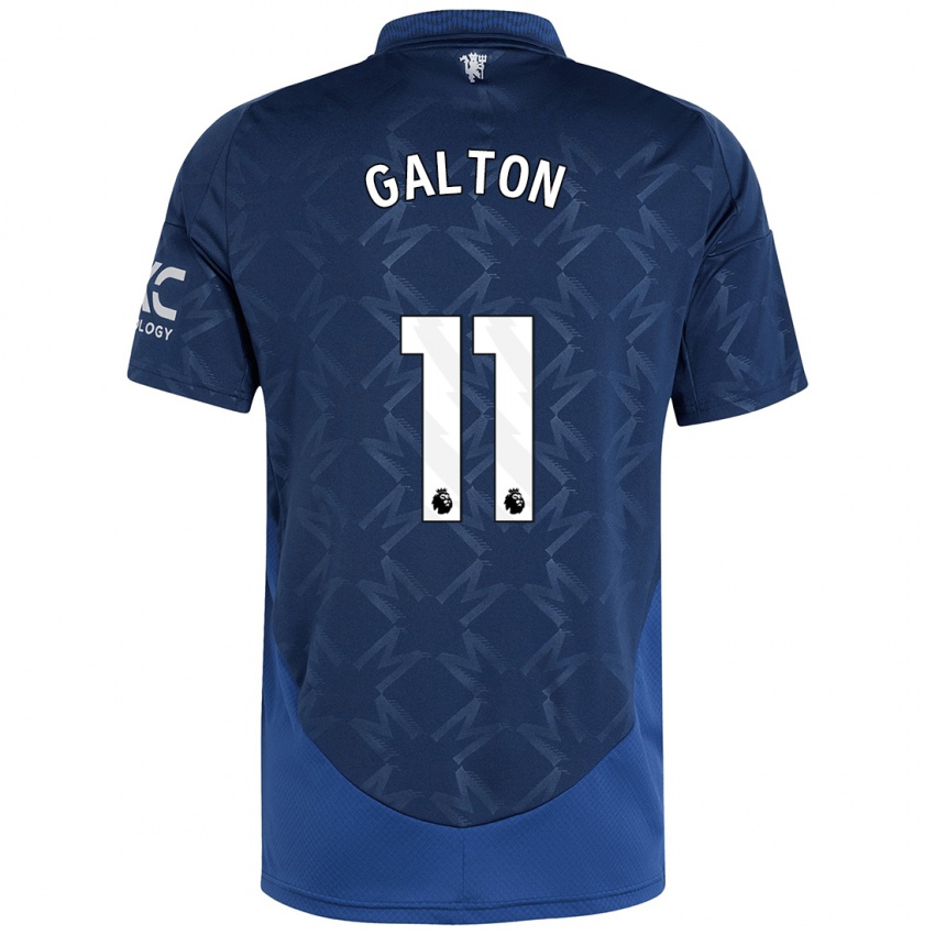 Kinderen Leah Galton #11 Indigo Uitshirt Uittenue 2024/25 T-Shirt België