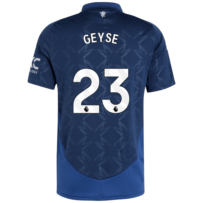 Kinderen Geyse #23 Indigo Uitshirt Uittenue 2024/25 T-Shirt België