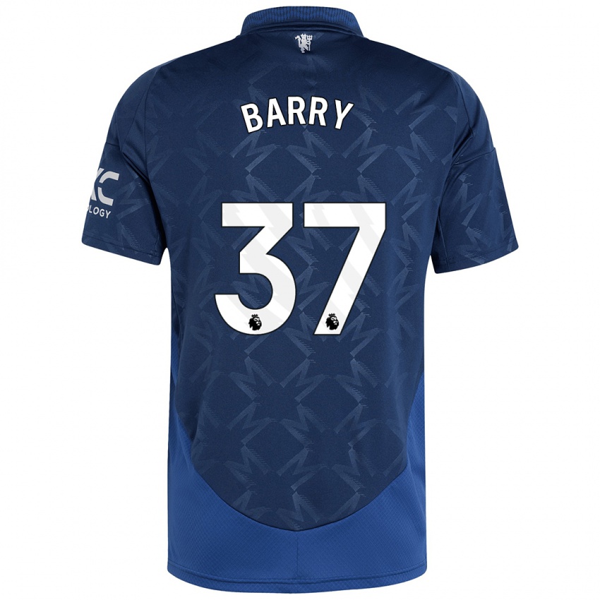 Kinderen Keira Barry #37 Indigo Uitshirt Uittenue 2024/25 T-Shirt België