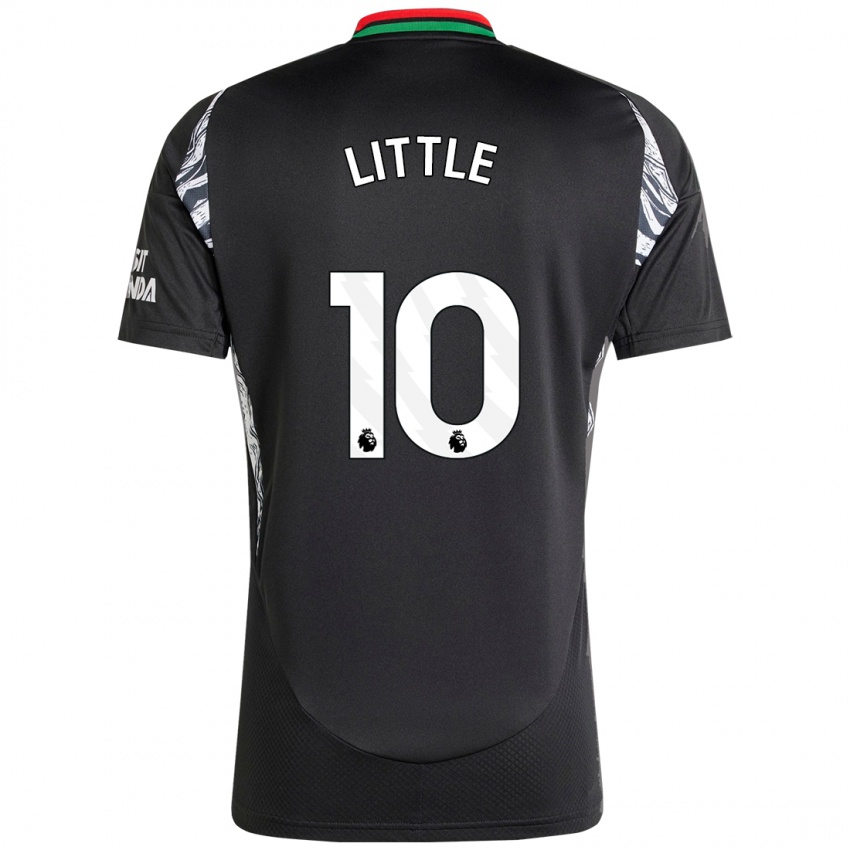 Enfant Maillot Kim Little #10 Noir Tenues Extérieur 2024/25 T-Shirt Belgique