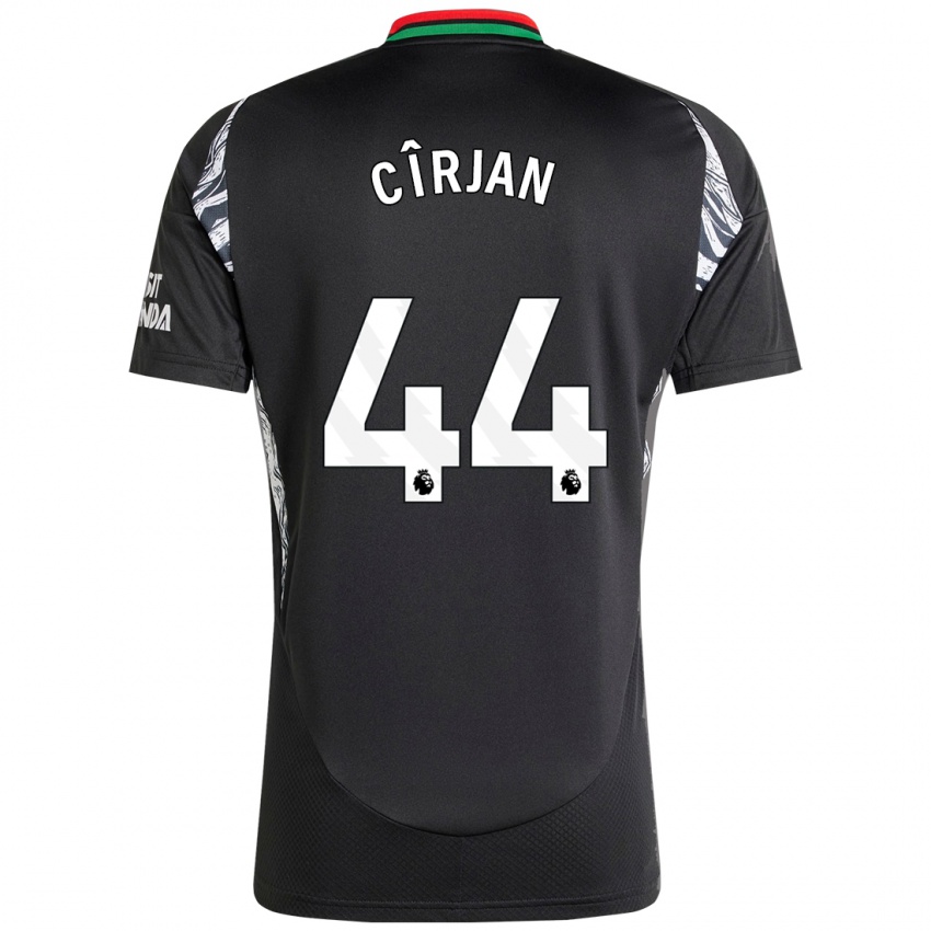 Enfant Maillot Catalin Cîrjan #44 Noir Tenues Extérieur 2024/25 T-Shirt Belgique