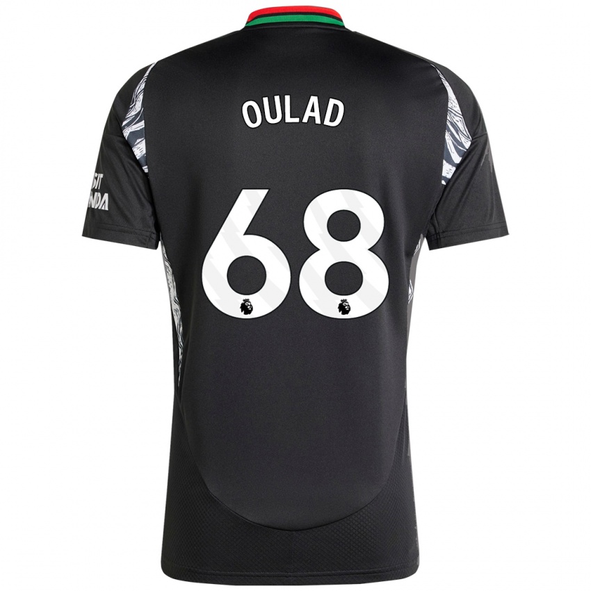 Enfant Maillot Salah-Eddine Oulad M'hand #68 Noir Tenues Extérieur 2024/25 T-Shirt Belgique