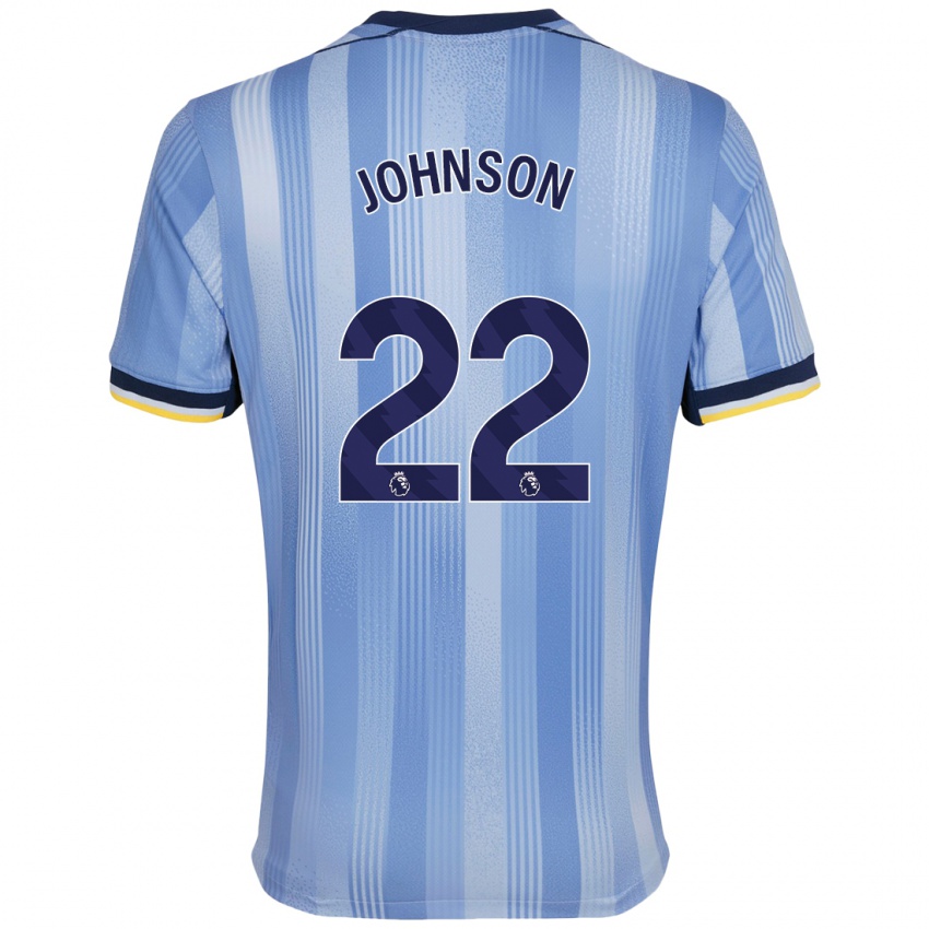 Kinderen Brennan Johnson #22 Lichtblauw Uitshirt Uittenue 2024/25 T-Shirt België