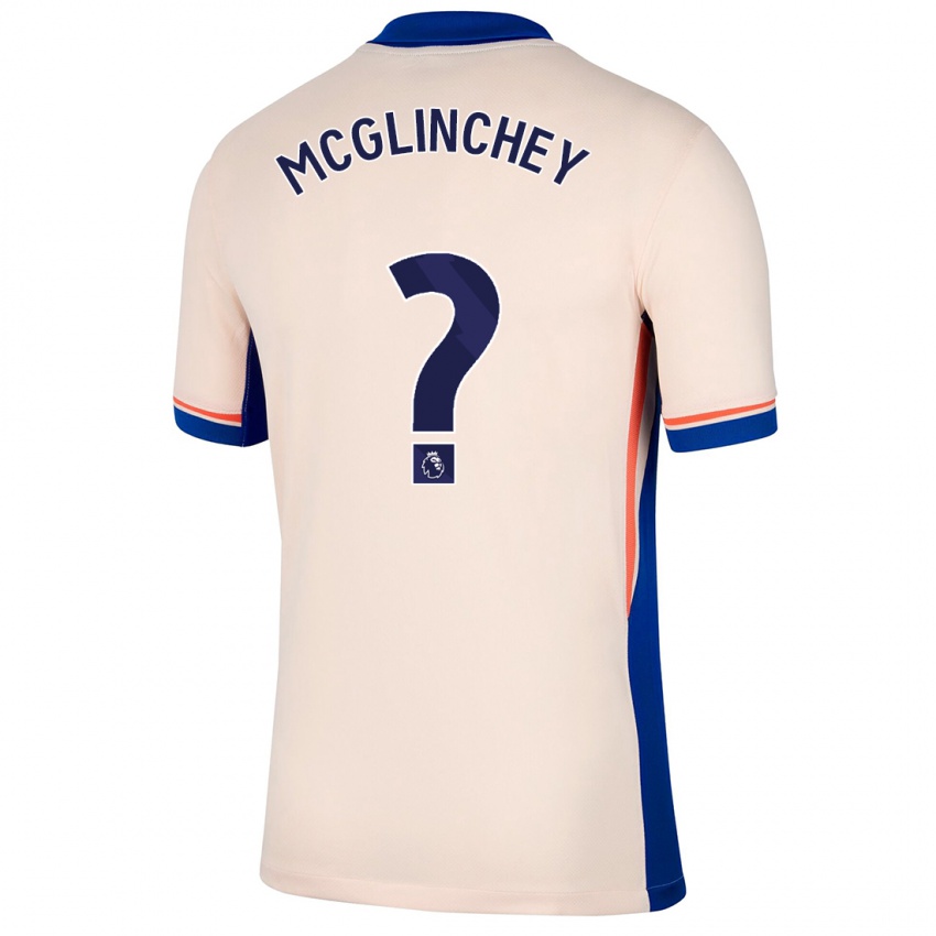 Enfant Maillot Harry Mcglinchey #0 Beige Clair Tenues Extérieur 2024/25 T-Shirt Belgique