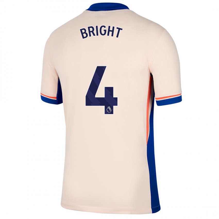 Enfant Maillot Millie Bright #4 Beige Clair Tenues Extérieur 2024/25 T-Shirt Belgique