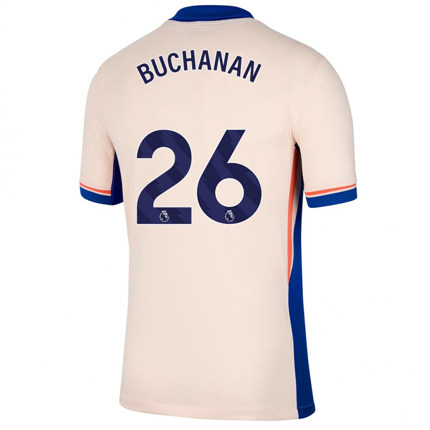 Enfant Maillot Kadeisha Buchanan #26 Beige Clair Tenues Extérieur 2024/25 T-Shirt Belgique