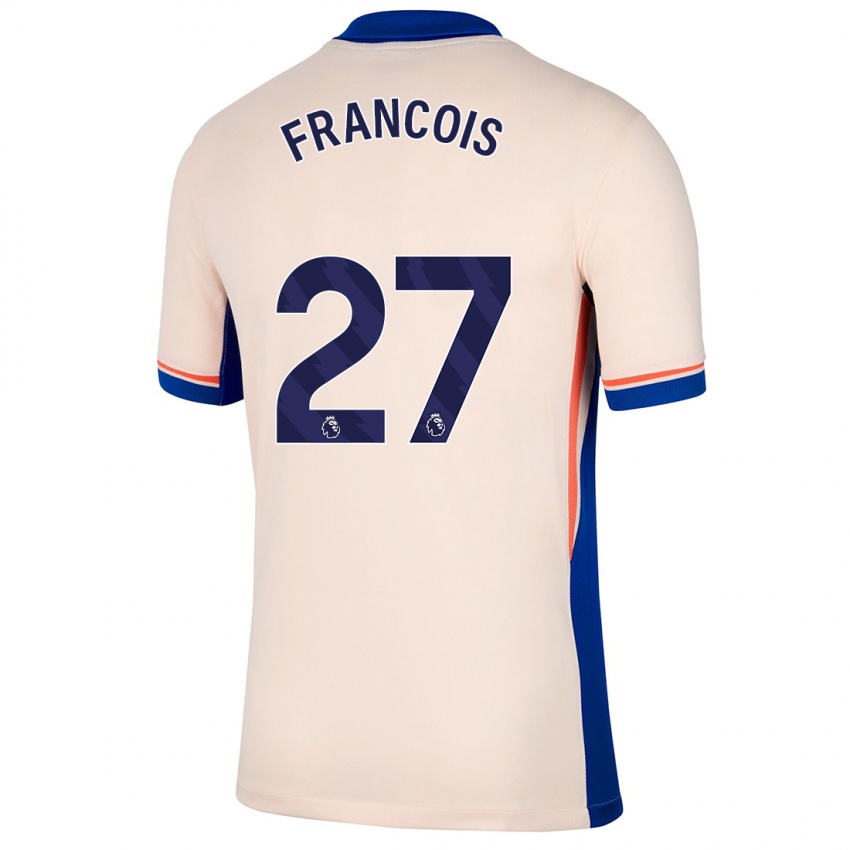 Enfant Maillot Oriane Jean-François #27 Beige Clair Tenues Extérieur 2024/25 T-Shirt Belgique