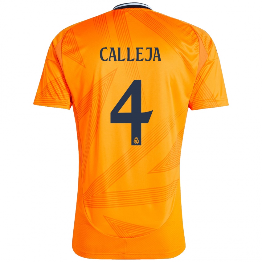 Kinderen Jaime Calleja #4 Oranje Uitshirt Uittenue 2024/25 T-Shirt België