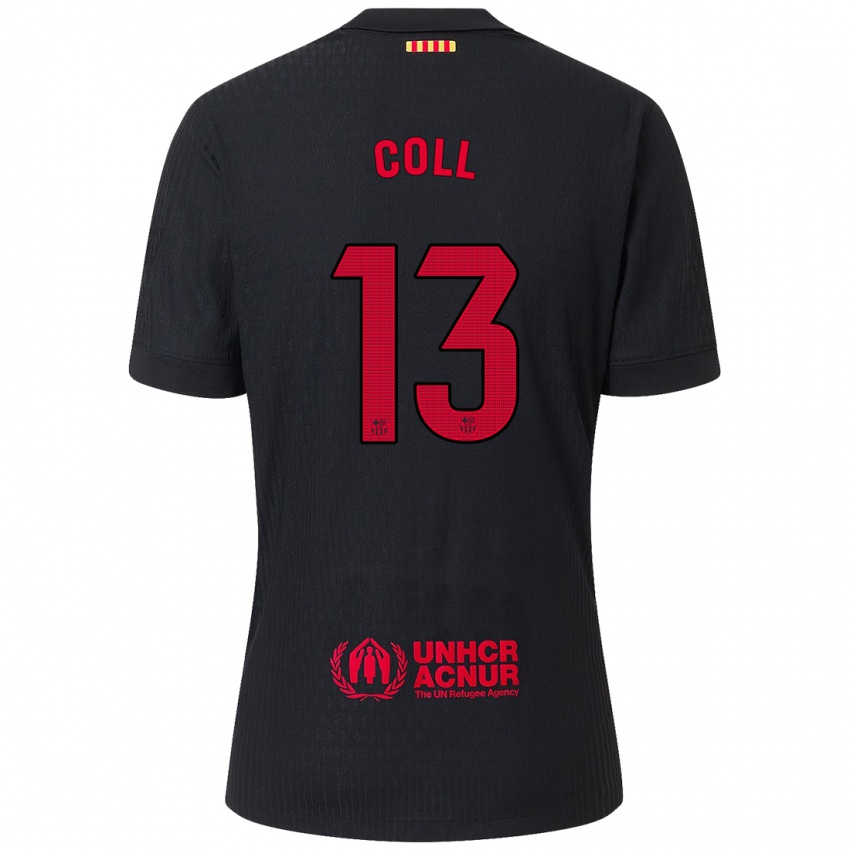 Enfant Maillot Cata Coll #13 Noir Rouge Tenues Extérieur 2024/25 T-Shirt Belgique