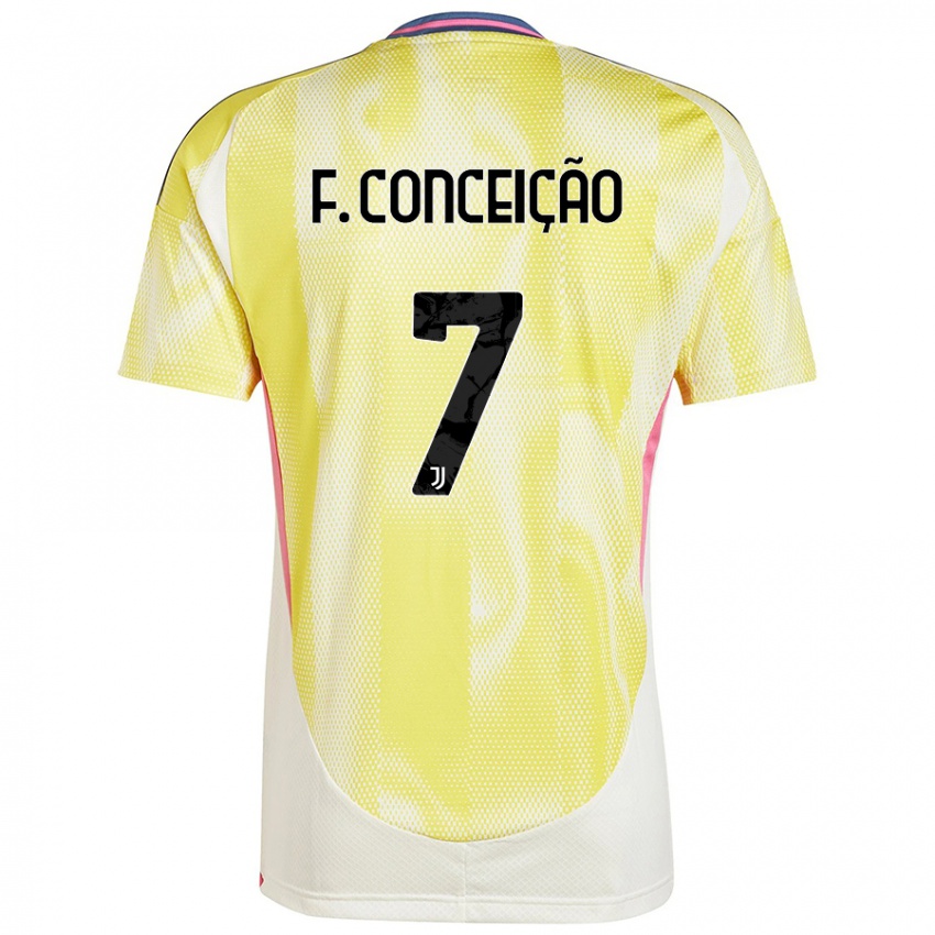 Enfant Maillot Francisco Conceicao #7 Orange Tenues Extérieur 2024/25 T-Shirt Belgique