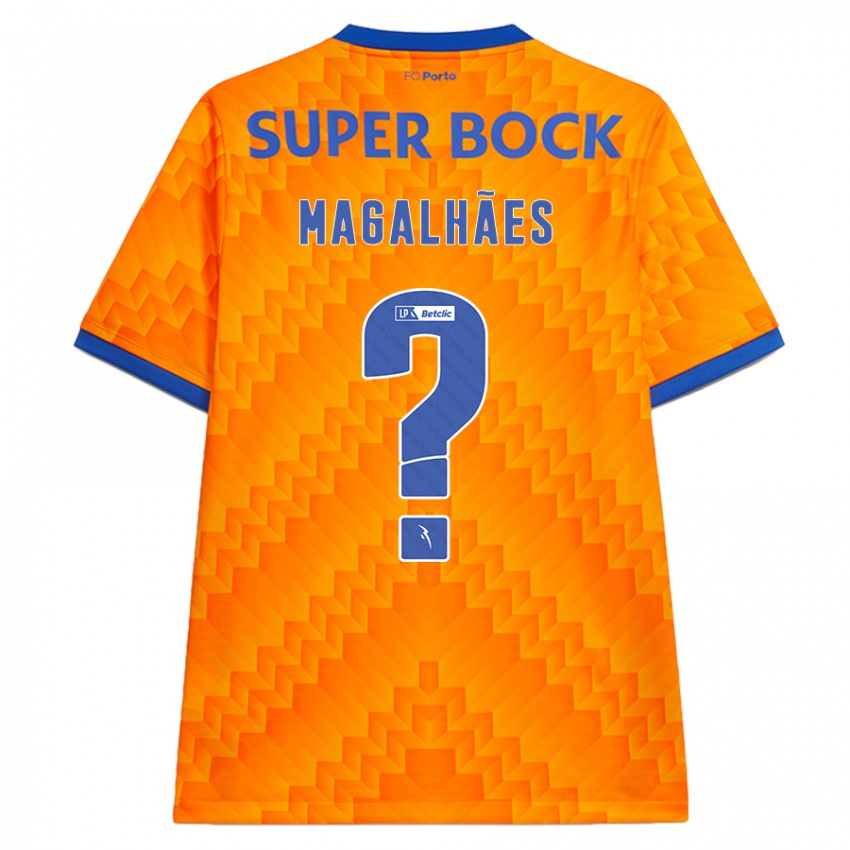 Kinderen Rafael Magalhães #0 Oranje Uitshirt Uittenue 2024/25 T-Shirt België