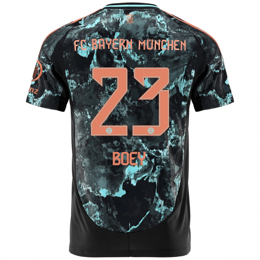 Kinderen Sacha Boey #23 Zwart Uitshirt Uittenue 2024/25 T-Shirt België