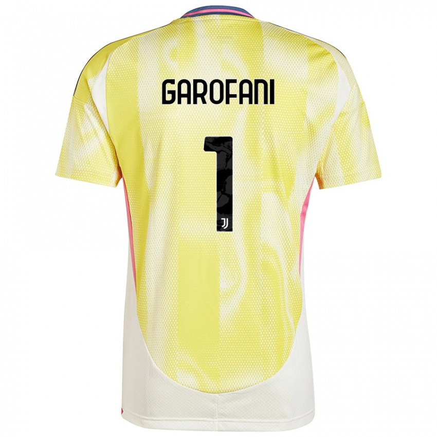 Enfant Maillot Giovanni Garofani #1 Jaune Solaire Tenues Extérieur 2024/25 T-Shirt Belgique