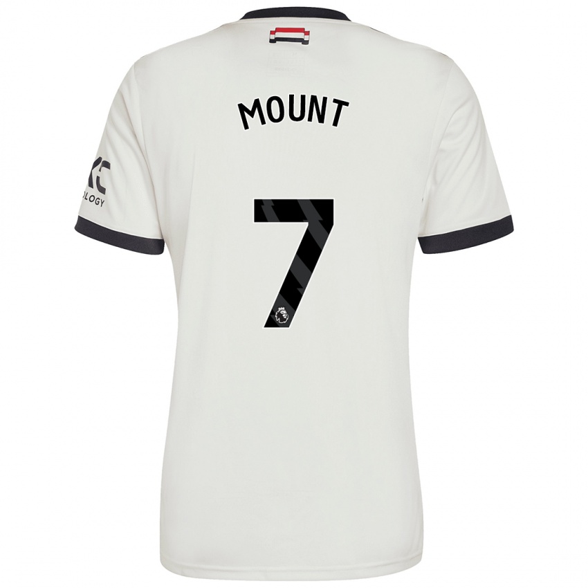 Kinderen Mason Mount #7 Gebroken Wit Thuisshirt Derde Tenue 2024/25 T-Shirt België