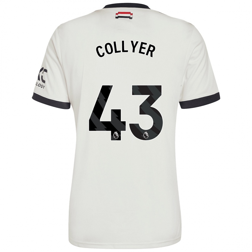 Kinderen Toby Collyer #43 Gebroken Wit Thuisshirt Derde Tenue 2024/25 T-Shirt België