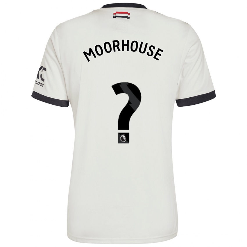 Kinderen Jack Moorhouse #0 Gebroken Wit Thuisshirt Derde Tenue 2024/25 T-Shirt België