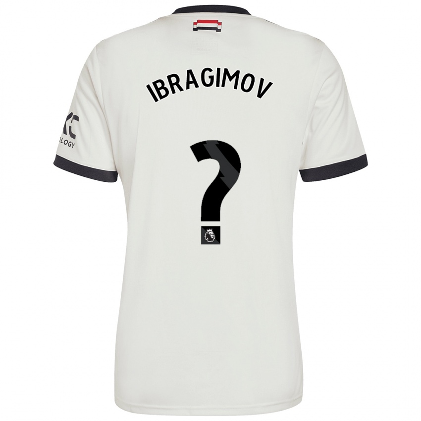 Kinderen Amir Ibragimov #0 Gebroken Wit Thuisshirt Derde Tenue 2024/25 T-Shirt België