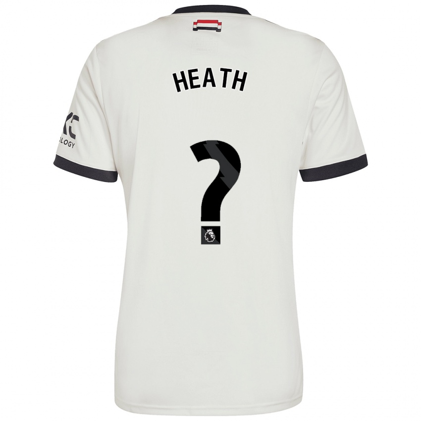 Kinderen Fred Heath #0 Gebroken Wit Thuisshirt Derde Tenue 2024/25 T-Shirt België