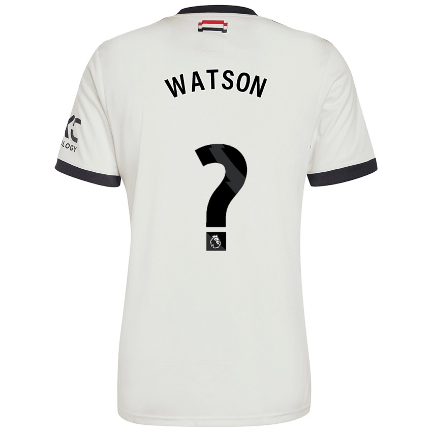 Kinderen Jacob Watson #0 Gebroken Wit Thuisshirt Derde Tenue 2024/25 T-Shirt België