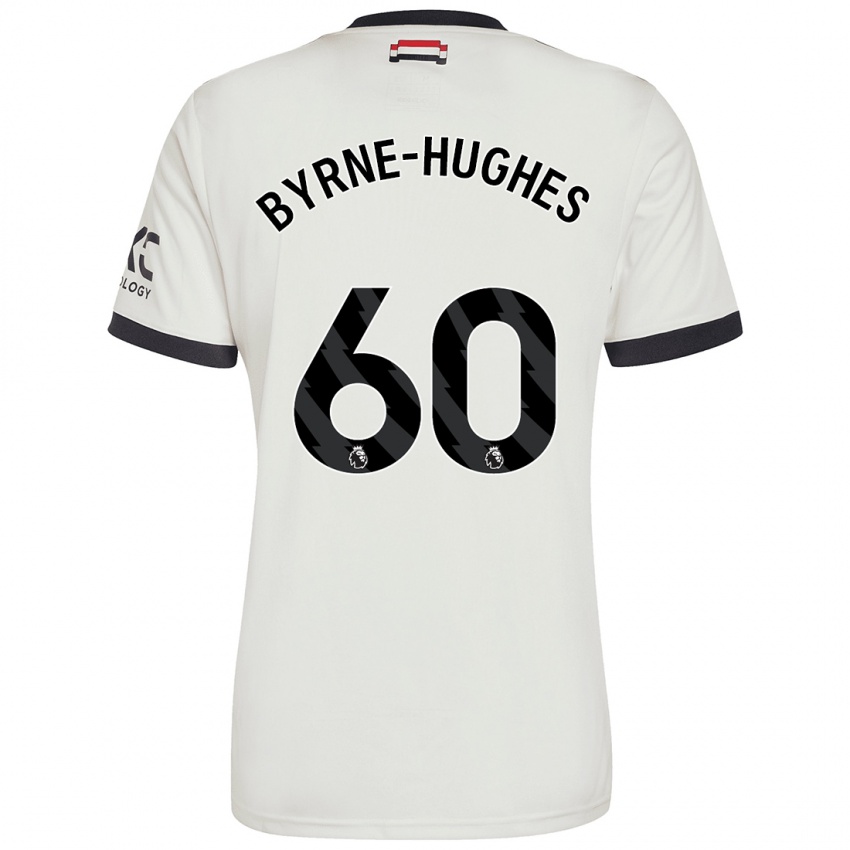 Kinderen Cameron Byrne-Hughes #60 Gebroken Wit Thuisshirt Derde Tenue 2024/25 T-Shirt België