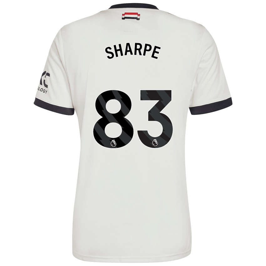 Kinderen Malachi Sharpe #83 Gebroken Wit Thuisshirt Derde Tenue 2024/25 T-Shirt België