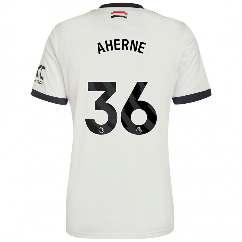 Kinderen Alyssa Aherne #36 Gebroken Wit Thuisshirt Derde Tenue 2024/25 T-Shirt België