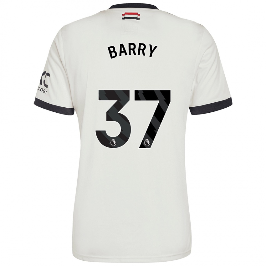 Kinderen Keira Barry #37 Gebroken Wit Thuisshirt Derde Tenue 2024/25 T-Shirt België