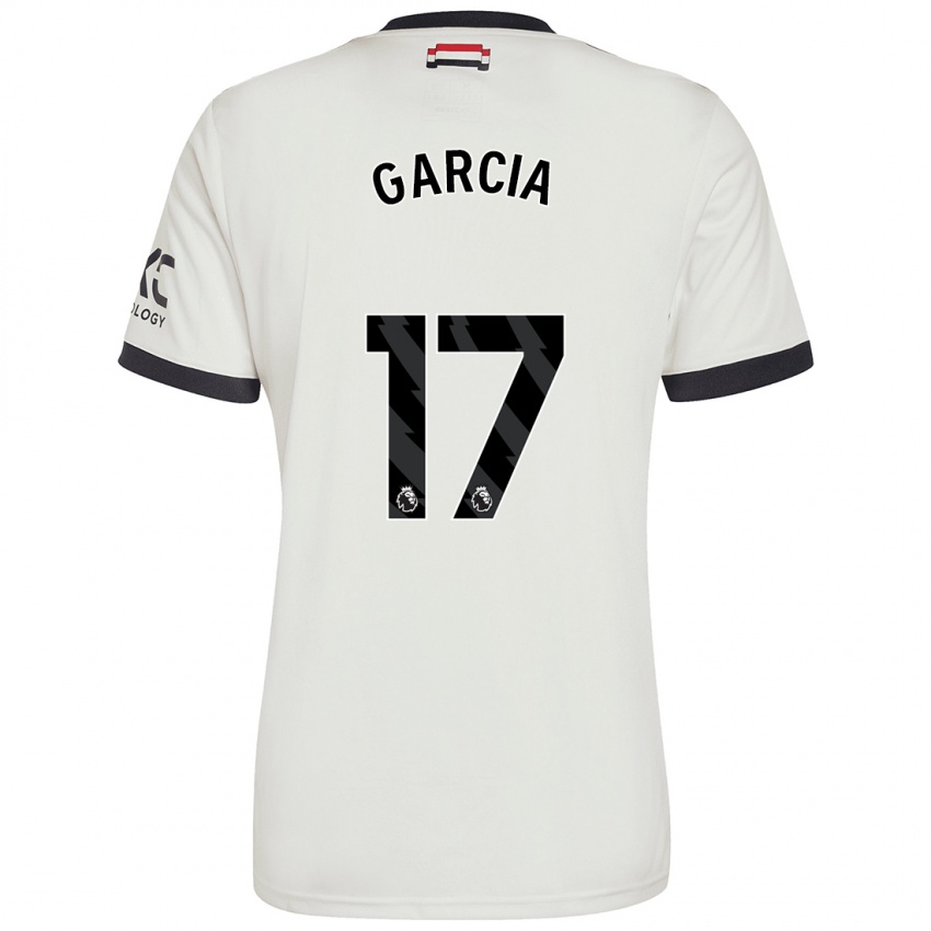 Kinderen Lucia Garcia #17 Gebroken Wit Thuisshirt Derde Tenue 2024/25 T-Shirt België