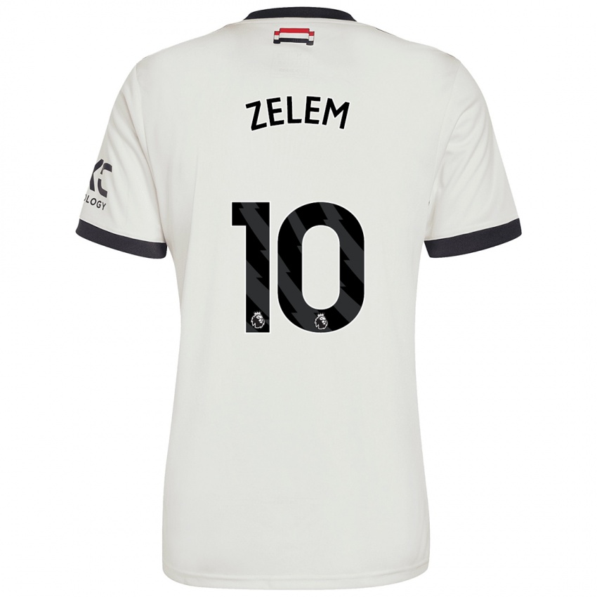 Kinderen Katie Zelem #10 Gebroken Wit Thuisshirt Derde Tenue 2024/25 T-Shirt België