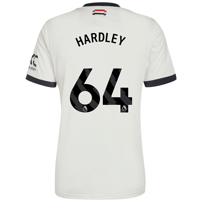 Kinderen Bjorn Hardley #64 Gebroken Wit Thuisshirt Derde Tenue 2024/25 T-Shirt België