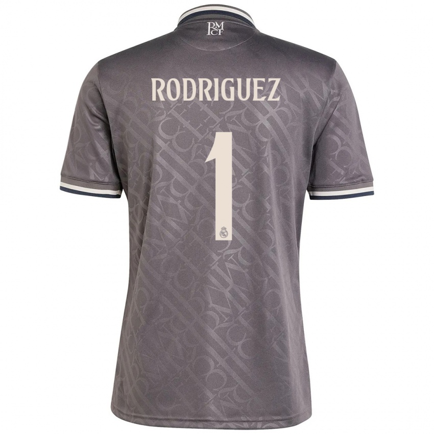 Kinderen Misa Rodriguez #1 Houtskool Thuisshirt Derde Tenue 2024/25 T-Shirt België