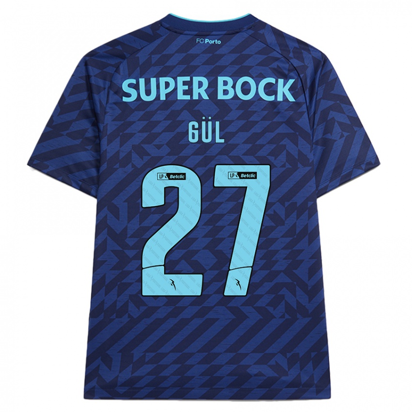 Enfant Maillot Deniz Gül #27 Bleu Marine Troisieme 2024/25 T-Shirt Belgique