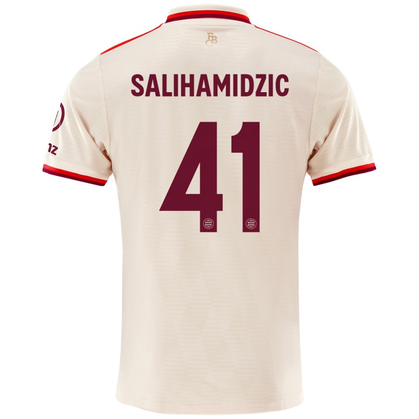 Enfant Maillot Nick Salihamidzic #41 Lin Troisieme 2024/25 T-Shirt Belgique