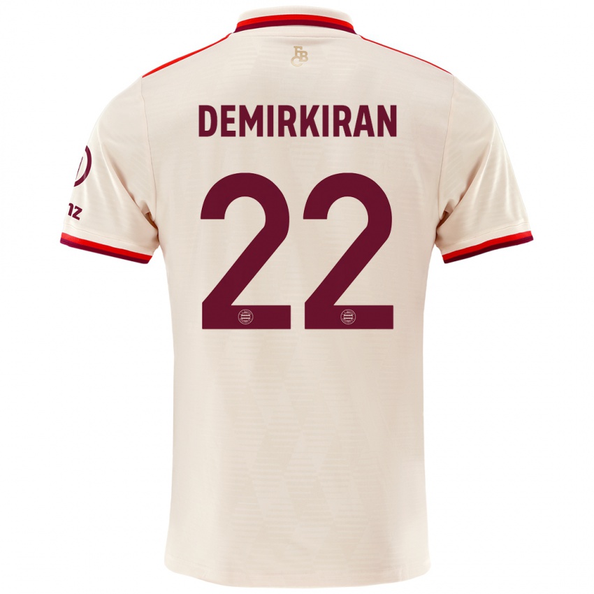 Kinderen Ediz Demirkiran #22 Linen Thuisshirt Derde Tenue 2024/25 T-Shirt België