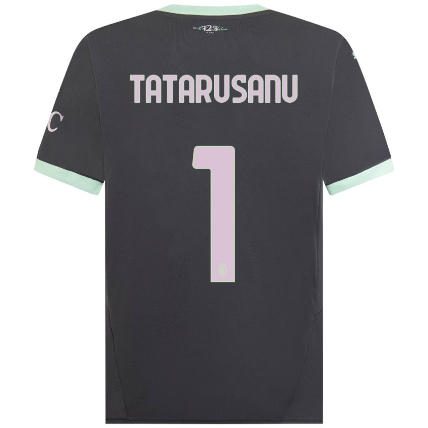 Kinderen Ciprian Tatarusanu #1 Grijs Thuisshirt Derde Tenue 2024/25 T-Shirt België