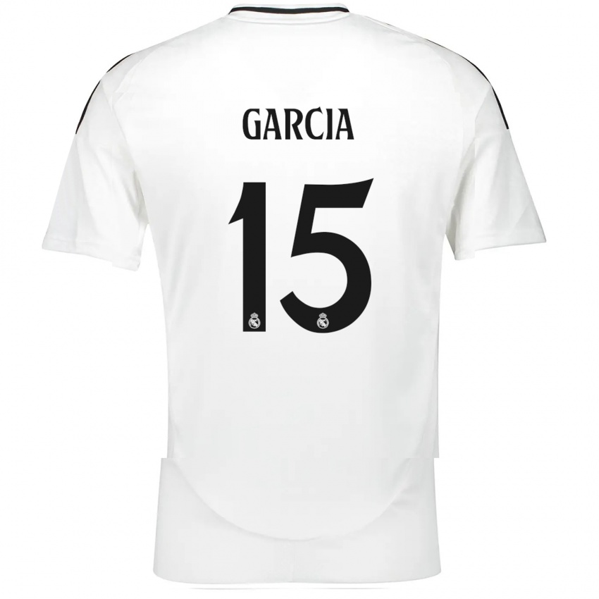 Herren Sheila García #15 Weiß Heimtrikot Trikot 2024/25 T-Shirt Belgien