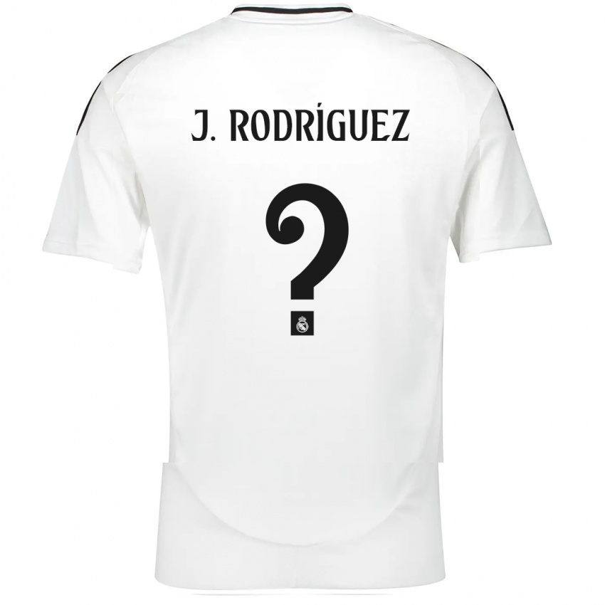 Herren Juan Rodríguez #0 Weiß Heimtrikot Trikot 2024/25 T-Shirt Belgien