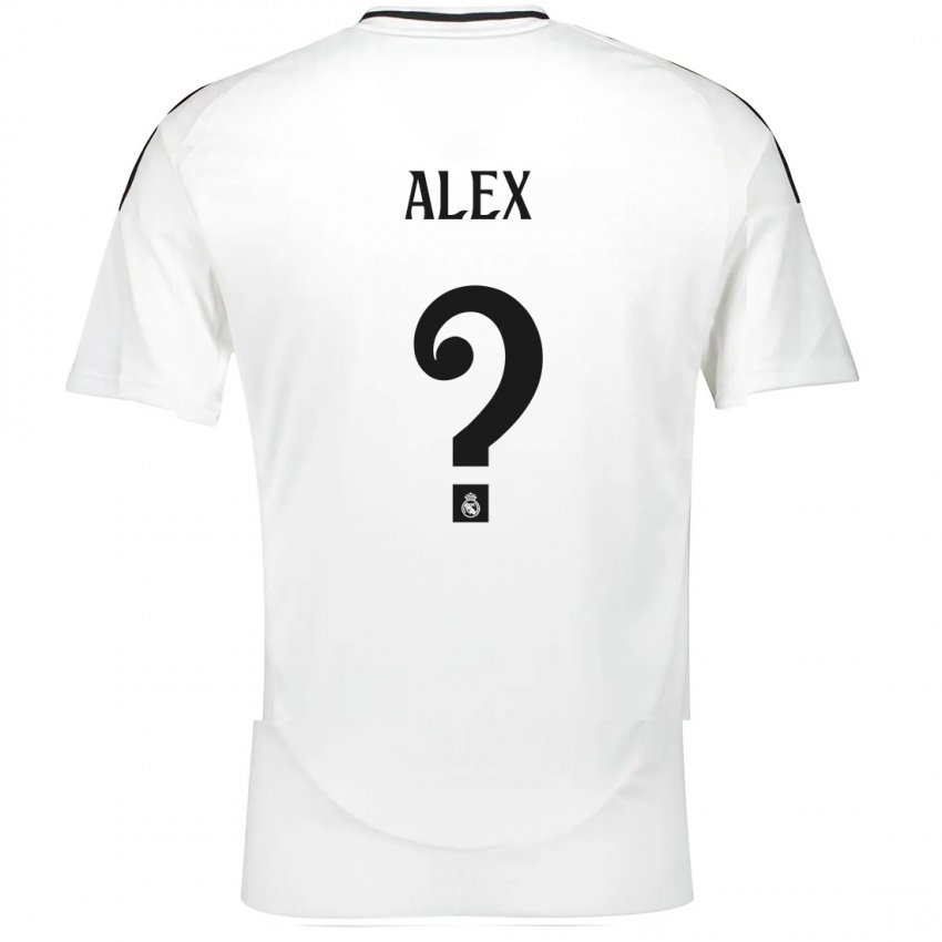 Herren Alex Sanchez #0 Weiß Heimtrikot Trikot 2024/25 T-Shirt Belgien