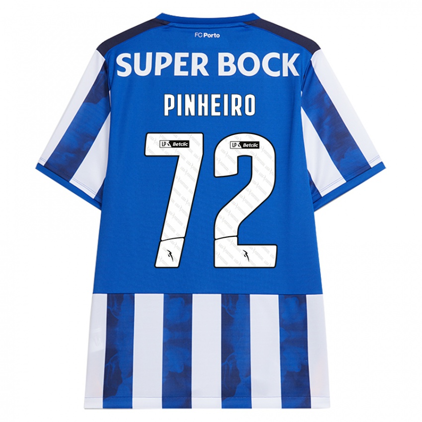 Heren Rodrigo Pinheiro #72 Blauw Wit Thuisshirt Thuistenue 2024/25 T-Shirt België