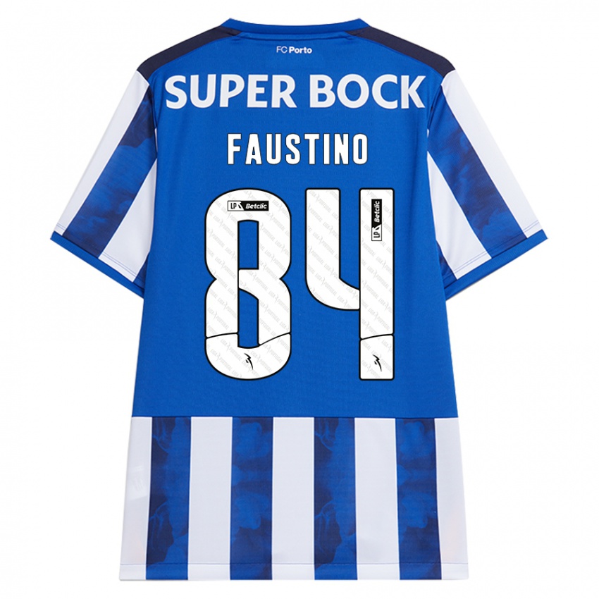 Heren Levi Faustino #84 Blauw Wit Thuisshirt Thuistenue 2024/25 T-Shirt België