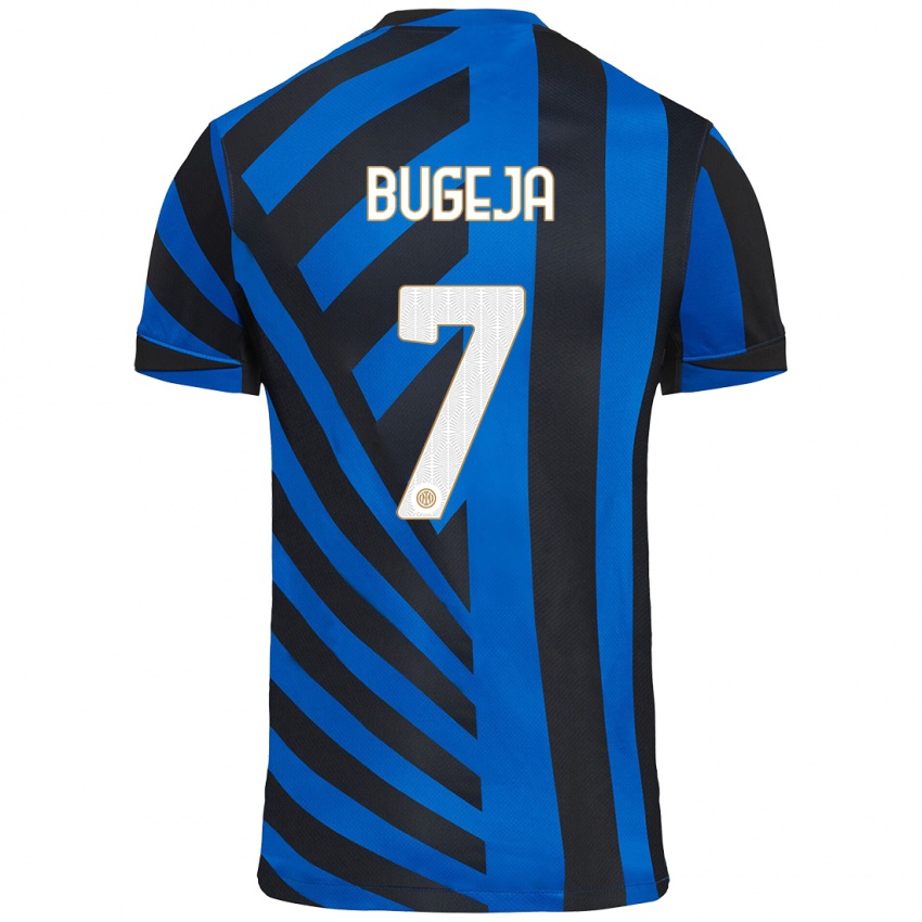 Heren Haley Bugeja #7 Blauw Zwart Thuisshirt Thuistenue 2024/25 T-Shirt België