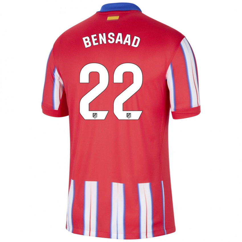 Heren Adnane Bensaad #22 Rood Wit Blauw Thuisshirt Thuistenue 2024/25 T-Shirt België