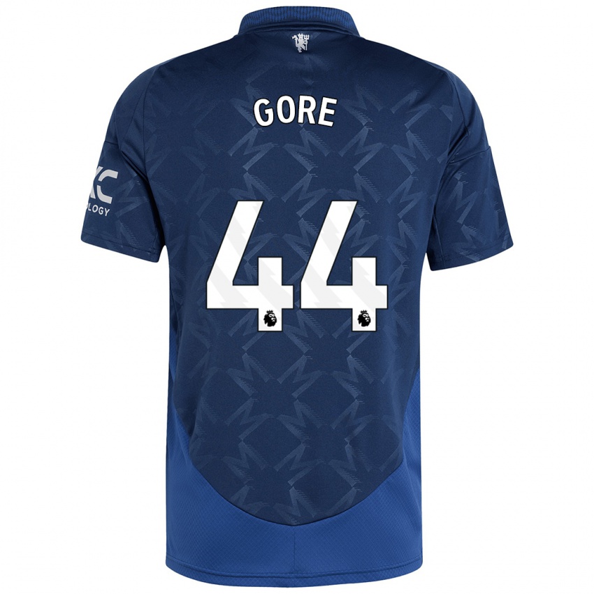 Homme Maillot Daniel Gore #44 Indigo Tenues Extérieur 2024/25 T-Shirt Belgique